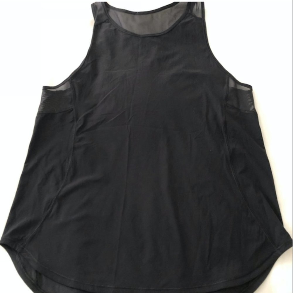 Lululemon Sculpt Tank Black - Size 6